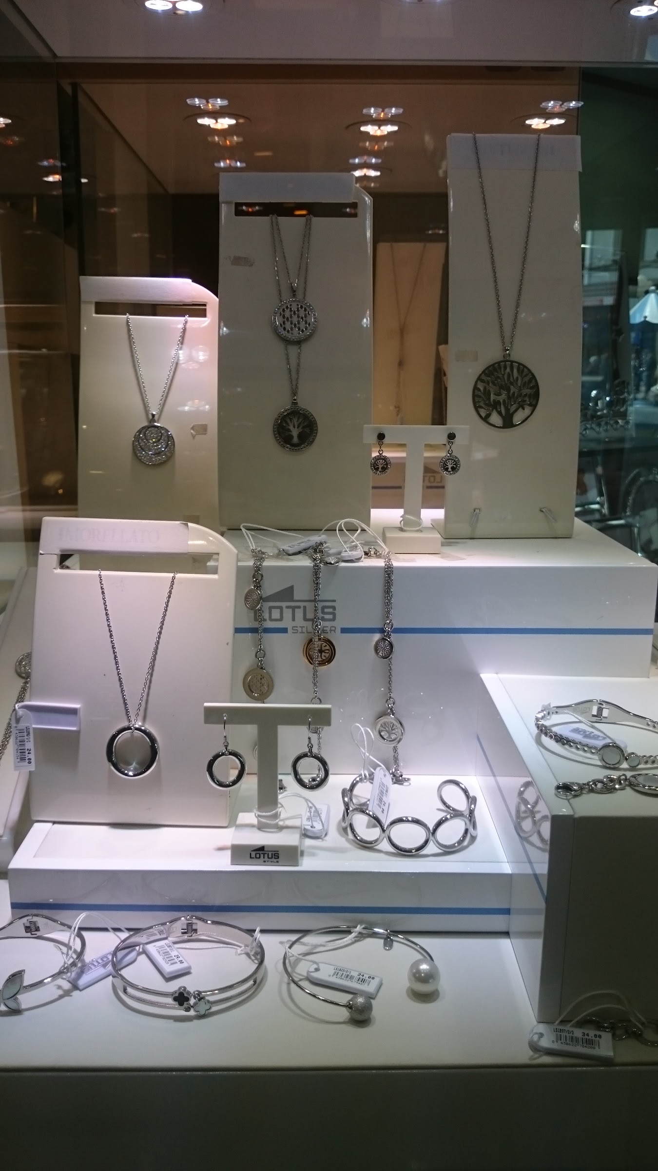 Colgantes de plata árbol de la vida de Lotus Silver y Morellato
